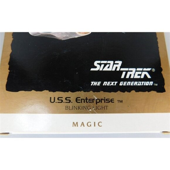 440/1356 Hallmark Keepsake Ornament ~ U.S.S. Enterprise  ~ 1993 ~  Star Trek The - Picture 3 of 4